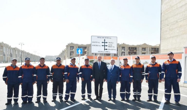 ilham aliyev yol