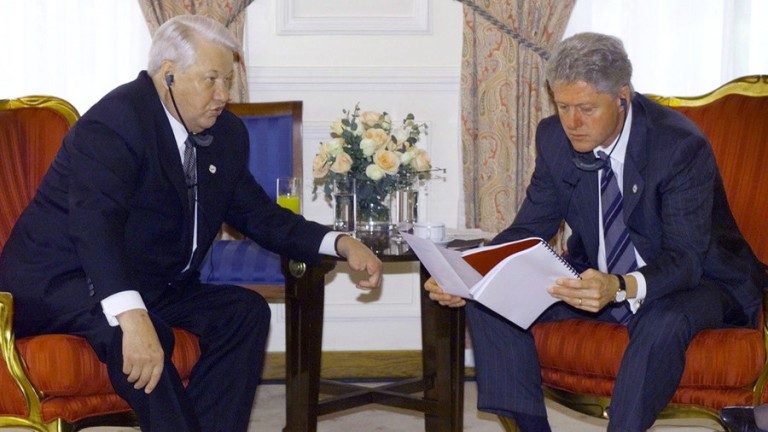 yeltsin klinton