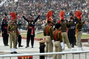 INDIA-PAKISTAN-POLITICS-CEREMONY