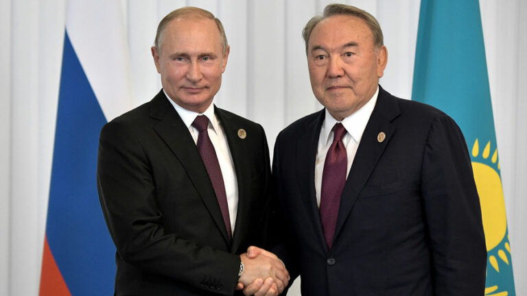 putin nazarbayev