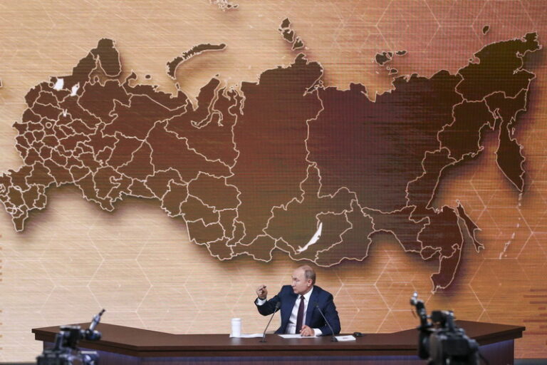 putin rusiya xerite