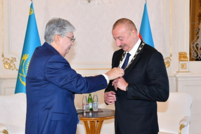 ilham tokayev orden