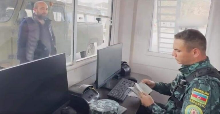 lacin gomruk post ermeni
