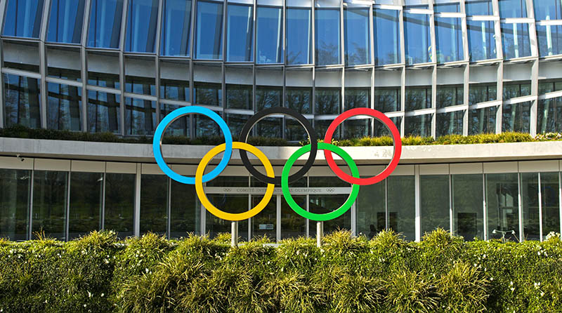 Headquarters of the International Olympic Committee, IOC, Lausanne, Switzerland, Europe - iblgva06968275.jpg