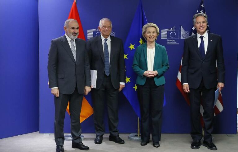 pasinyan brussel blinken