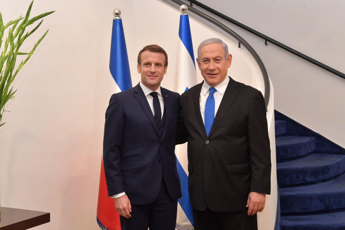 makron netanyahu