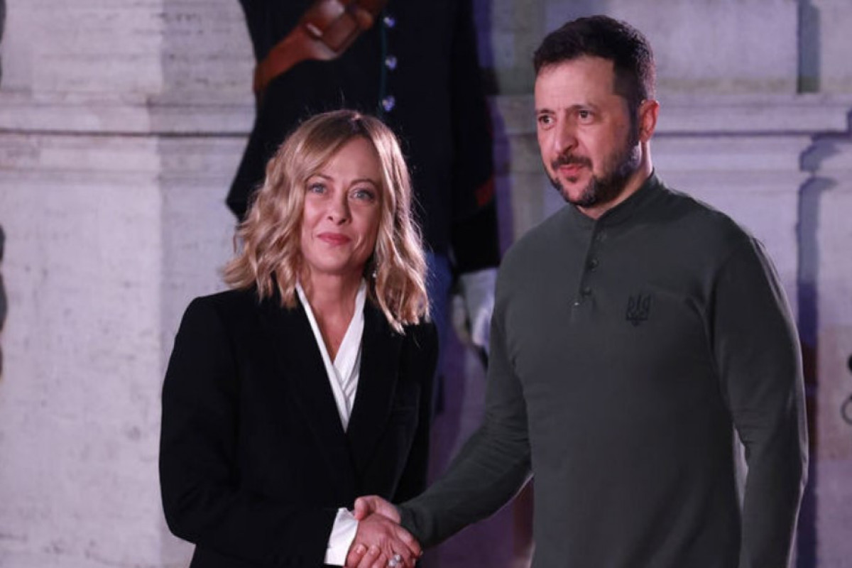 ZELENSKİ MELONİ