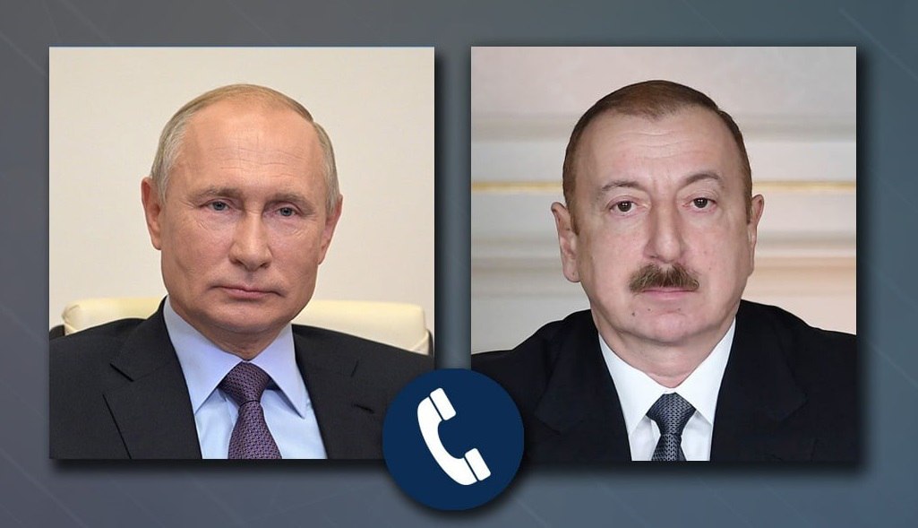 Putin prezident İlham Əliyevə zəng vurdu