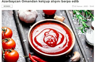 Pomidoru 1 dollara satırıq ketçupu 3 dollara alırıq