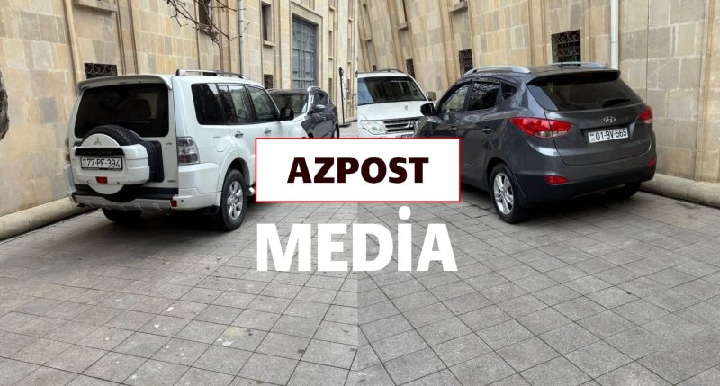 Səkini zəbt edən sürücülər