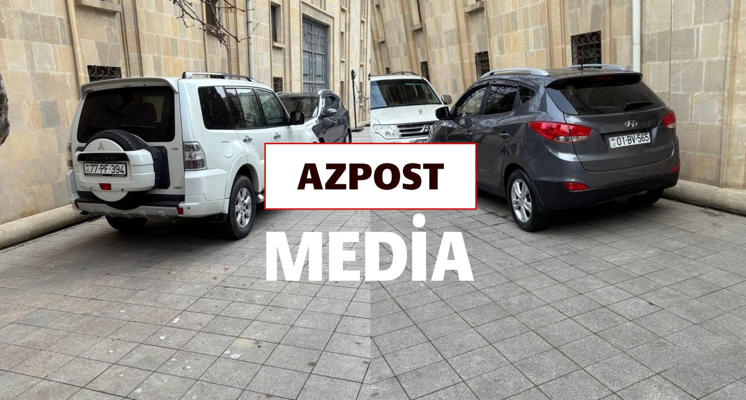 Səkini zəbt edən sürücülər