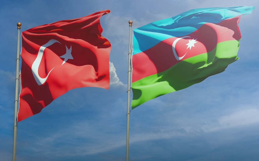 turk azeri bayraq