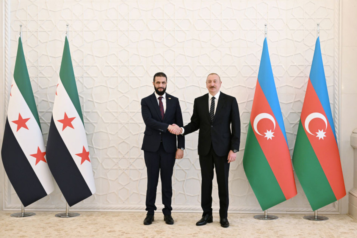Əhməd Əl Şaraa Prezident İlham Əliyevə zəng edib