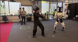 robot karate foto