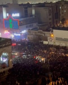 iran etirazlar