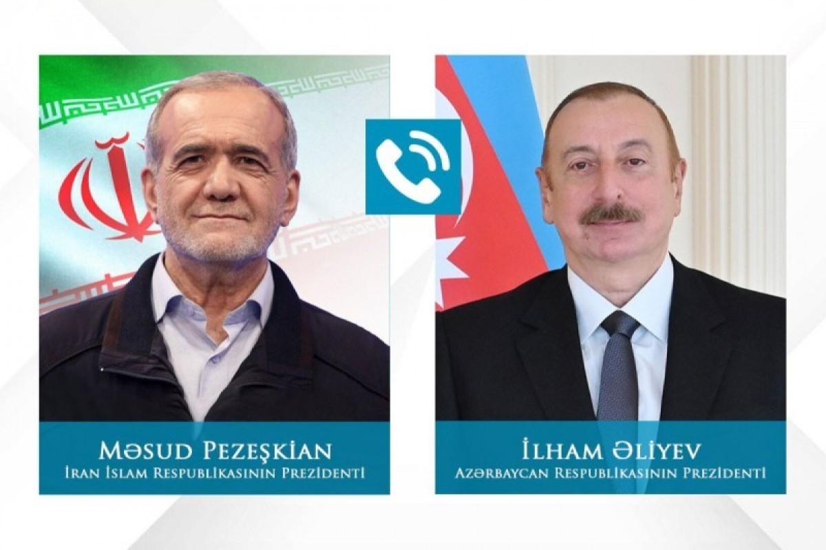 Məsud Pezeşkian Prezident İlham Əliyevə zəng etdi