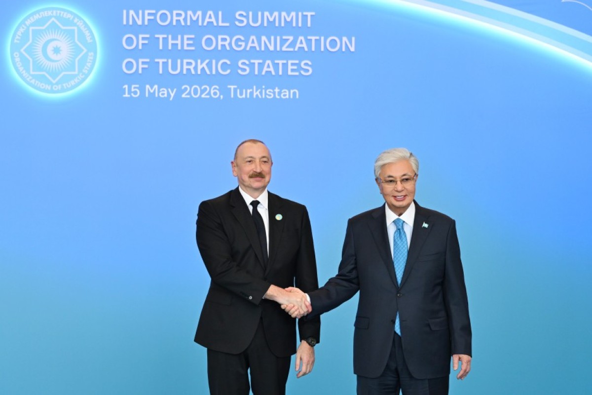 İlham Əliyev Türküstanda TDT-nin Zirvə görüşündə çıxış edib –