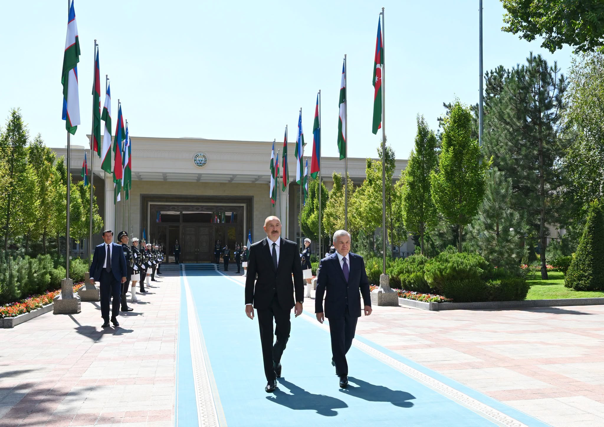 Daşkənddə Prezident İlham Əliyevin rəsmi qarşılanma mərasimi